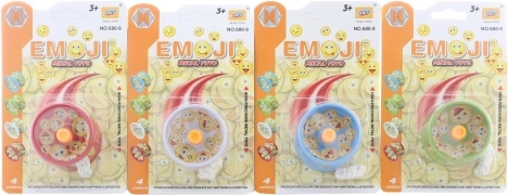 Kovové jo‑jo s motivem emoji