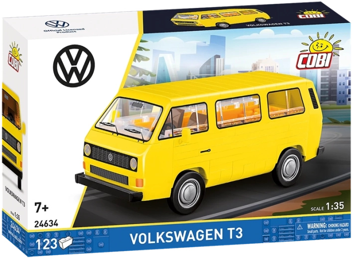 Ikonický Volkswagen T3 v měřítku 1:35