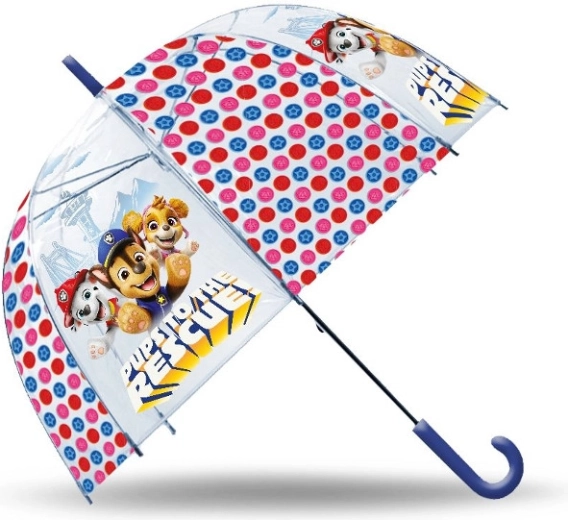 Dětský průhledný deštník PAW Patrol 46 cm