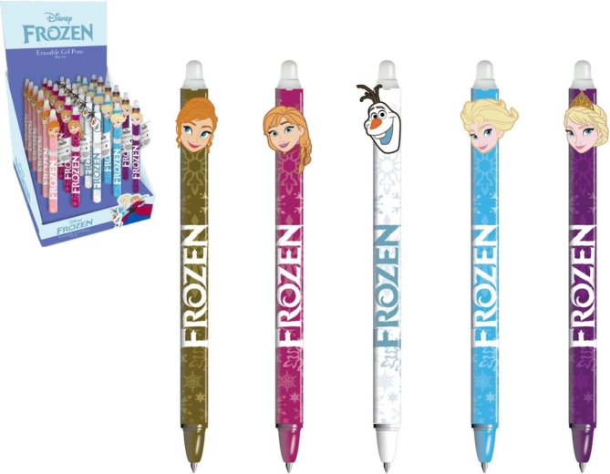 Gumovací gelové pero Disney Frozen - 1 kus