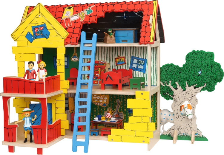 Domeček pro panenky Vila Vilekula Pippi Dlouhá punčocha