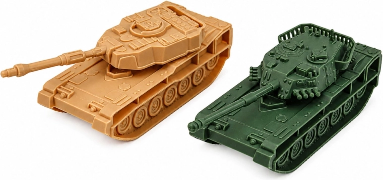 Pozemní technika: tanky připravené do akce
