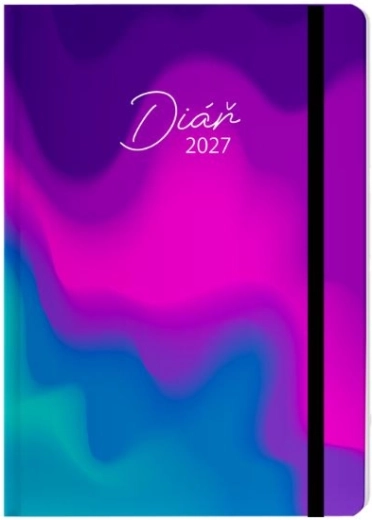 Týdenní diář A6 Melange 2027