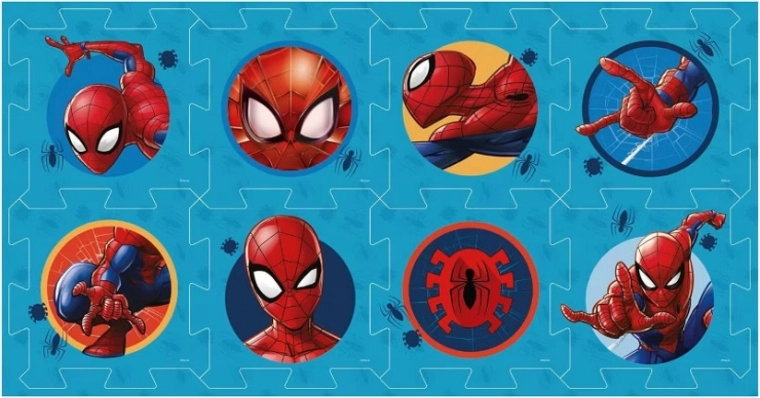 Pěnové puzzle na podlahu Spiderman 118,5 × 61,5 cm
