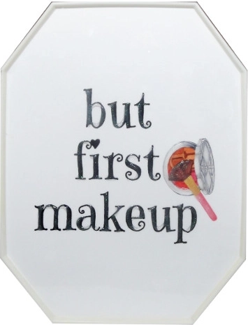 Obraz v rámečku But First Makeup 28 × 38 cm