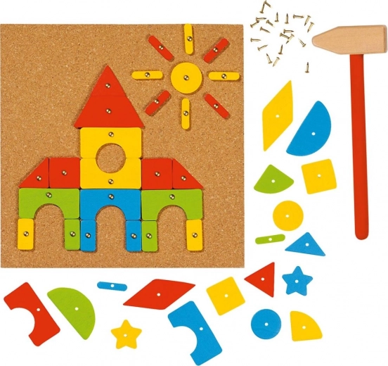 Goki přibíjecí hra Veselý domek