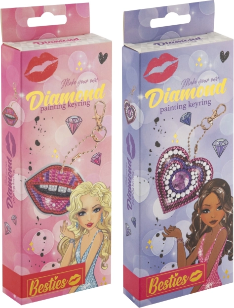 Diamantové Malování Přívěsek - Rty