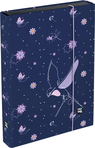 Box na sešity A4 Jumbo OXY GO květiny