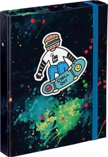 Baagl Desky na školní sešity a učebnice A5 Chill