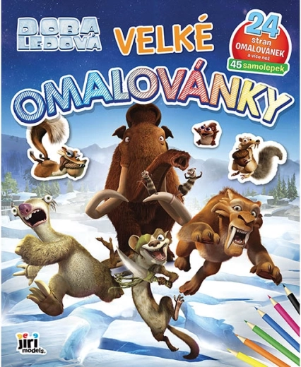Velké omalovánky Doba ledová