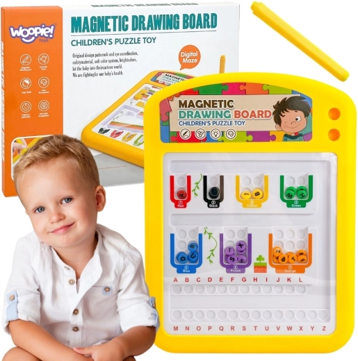 Woopie magnetická vzdělávací tabulka s abecedou