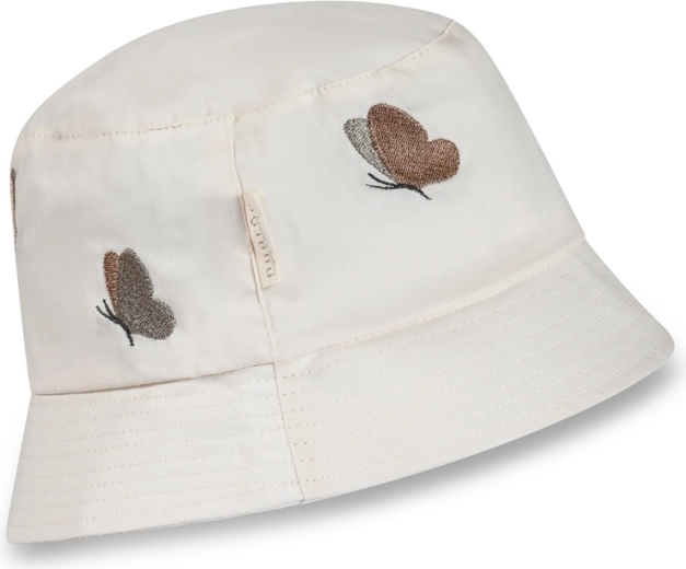Nuuuroo alpha dětský klobouček cream butterfly (1–3 roky)
