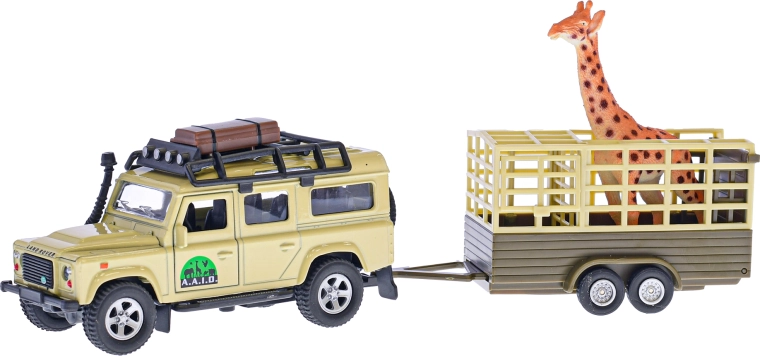 Odpojitelný přívěs pro přepravu zvířat