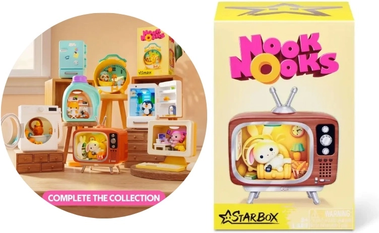 ZURU Nook Nooks domácí doplňky (home accessories box) 18101 - 1 kus