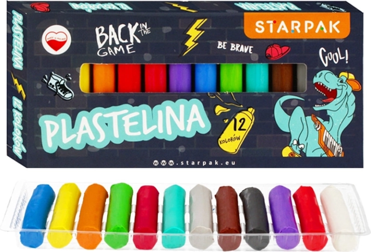 Plastelína sada Dino - 1 sada
