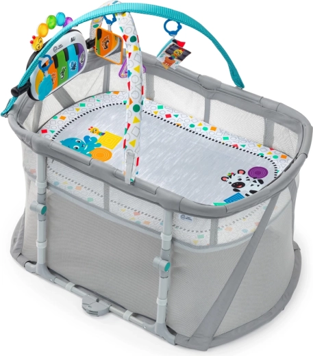 Režim Bassinet: klidné spaní s melodiemi a světly