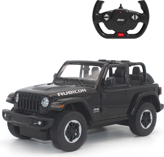 Rastar Jeep Wrangler JL RC auto na dálkové ovládání 1:14 černé