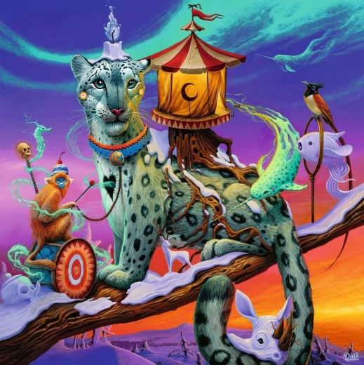 Ravensburger čtvercové puzzle Boreal 500 dílků