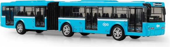 Kovový kloubový autobus DPO Ostrava 18 cm