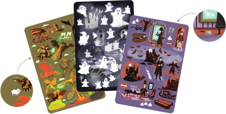 Strašidelné, ale přívětivé ilustrace