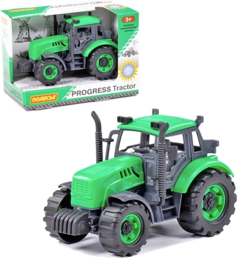 Traktor na setrvačník Polesie Progress zelený