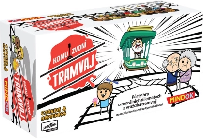 Mindok Komu zvoní tramvaj – párty hra o morálních dilematech