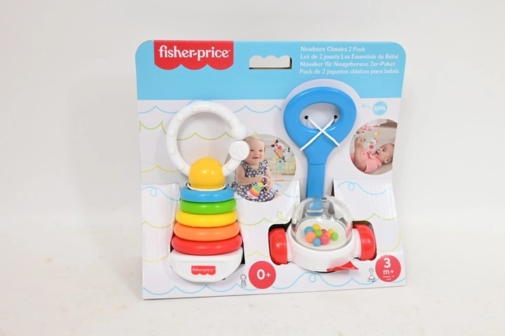 Fisher-price sada chrastítka a kousátka 2 ks