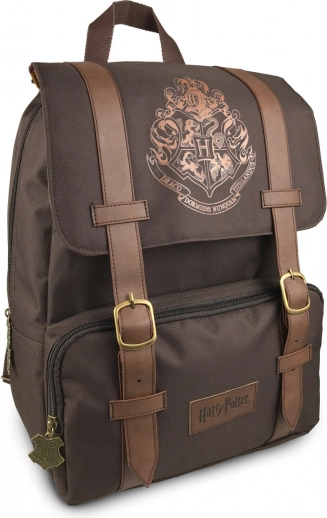 Batoh Harry Potter Bradavice hnědý