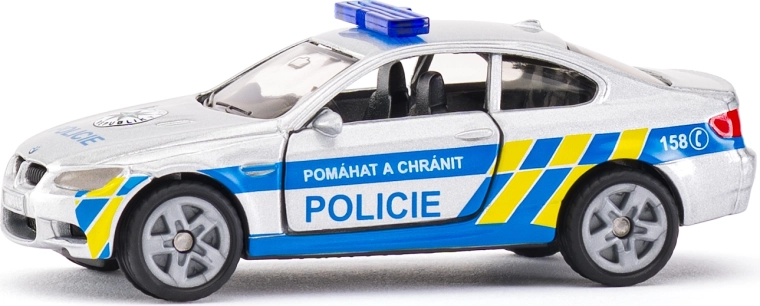 SIKU policie BMW M3 Coupé – česká verze
