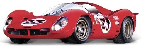 Model závodního vozu Ferrari 330 P4 Daytona v měřítku 1:24