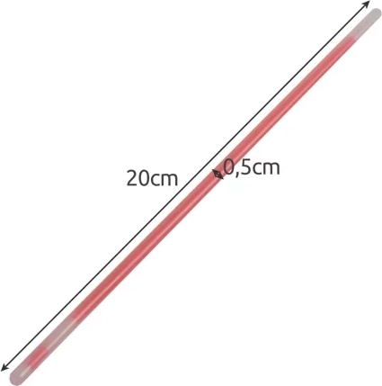 Praktická velikost 20 × 0,5 cm