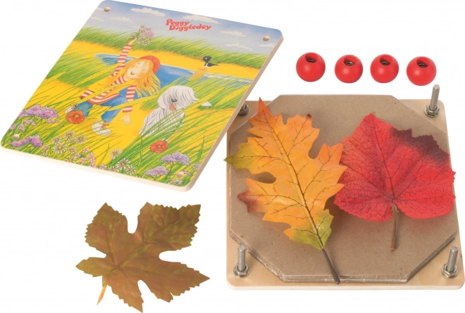 Dřevěný lis na rostliny Peggy Diggledey