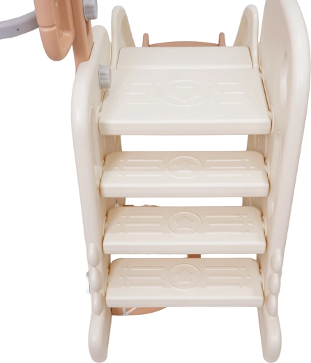 Široké protiskluzové schody a madla