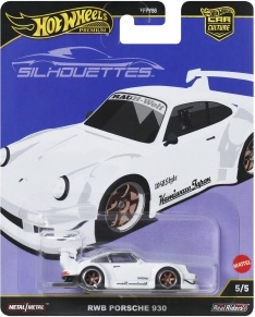 Hot wheels prémiový model porsche 930 rwb car culture
