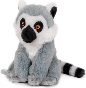 plyšový lemur kata sedící 15 cm