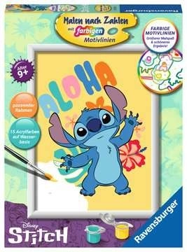 Disney Stitch – malování podle čísel