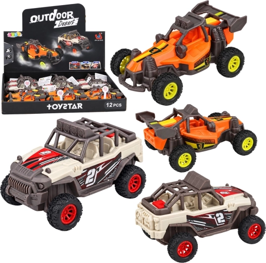 Terénní buggy se světly a zvuky, 14 cm - 1 kus