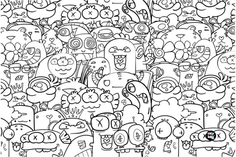 Podložka na stůl Monsters