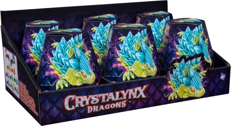 Crystalynx ohebný drak 22 cm – sběratelská figurka