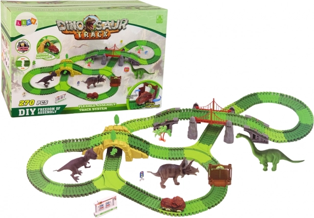 Dráha pro dinosaury 270 dílů s příslušenstvím
