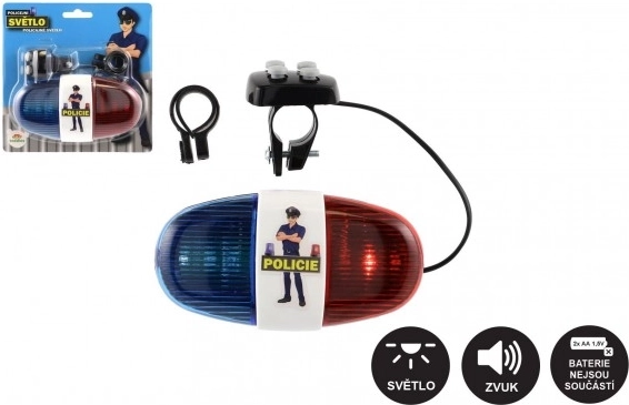Policejní světlo na kolo TEDDIES
