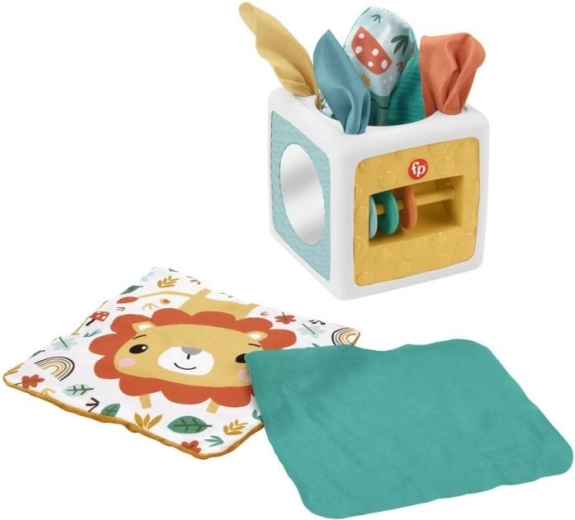 Fisher-Price zábavná kapesníková krabička pro miminka