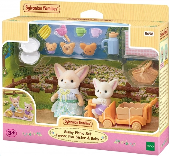 Sylvanian Families lišky na pikniku