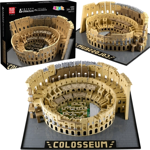Architektonické stavební kostky římské Koloseum (6466 dílků)