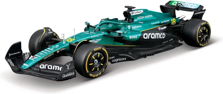 Věrná replika Aston Martin AMR25 v měřítku 1:24