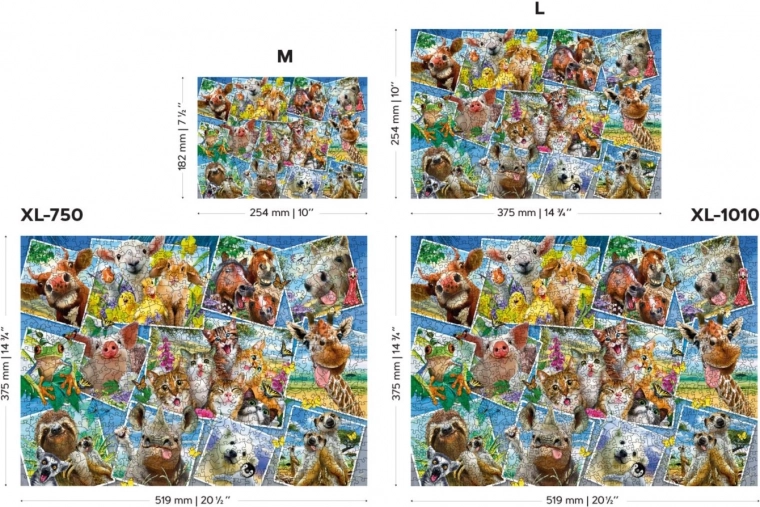 Oboustranné dílky pro dvojnásobnou zábavu