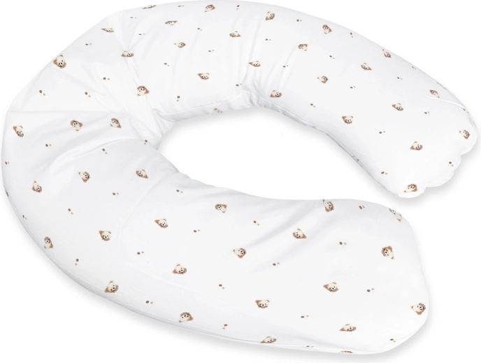 Babymatex polštář na kojení a polohovací relax jersey 190 cm medvídek
