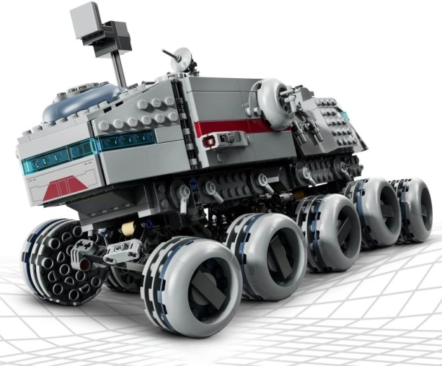 Robustní kolový design pro terénní mise