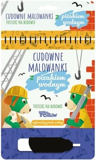 Trefliki na stavbě – kouzelné omalovánky s vodním fixem
