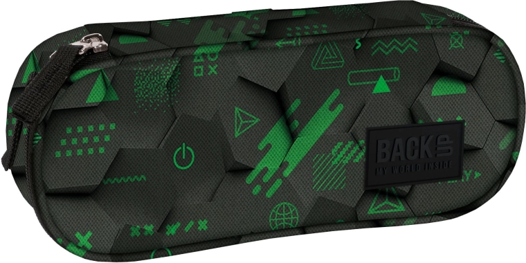 Školní penál etue BackUP gaming geometrie - 1 kus